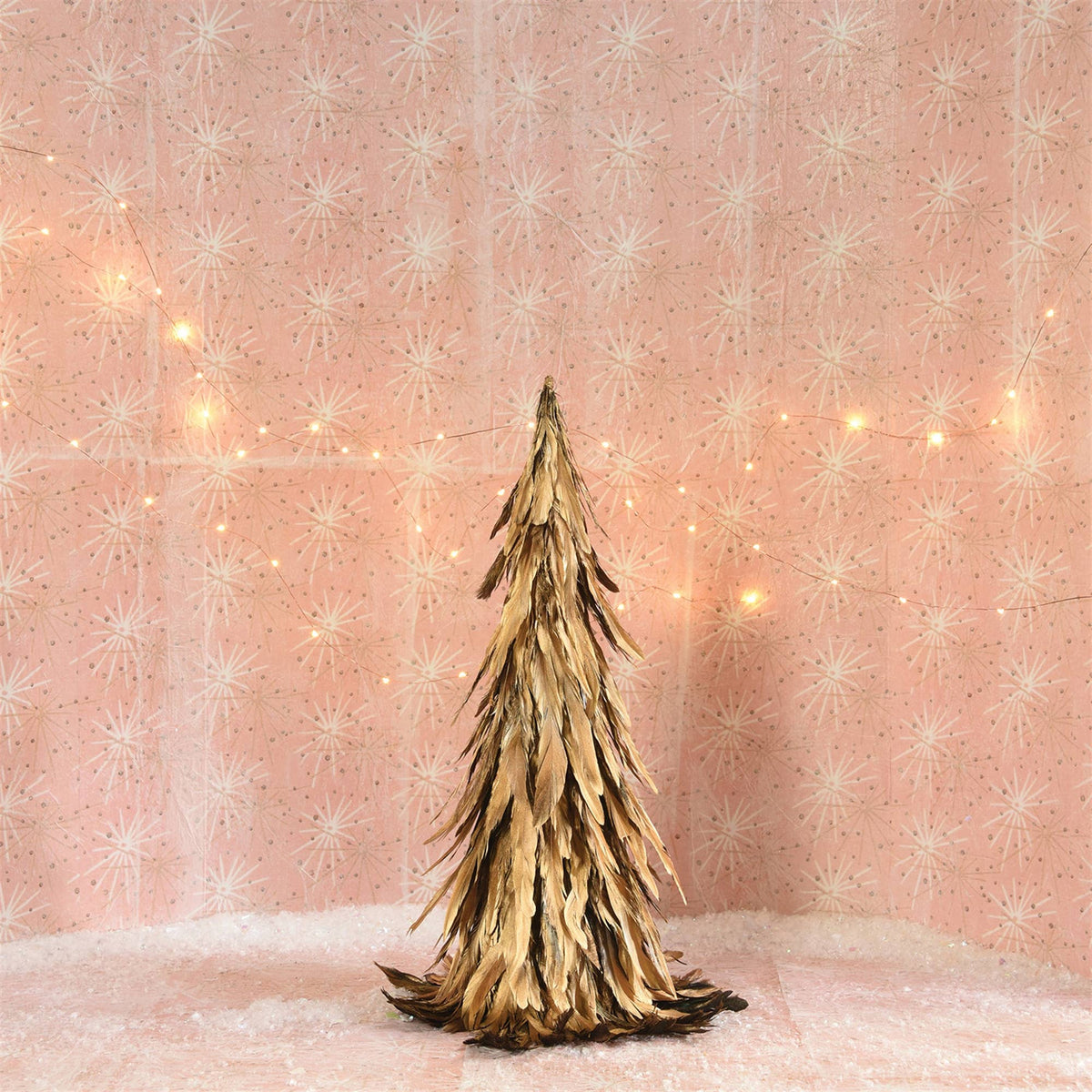 HomArt - Feather Tree - Med - Gold Luster