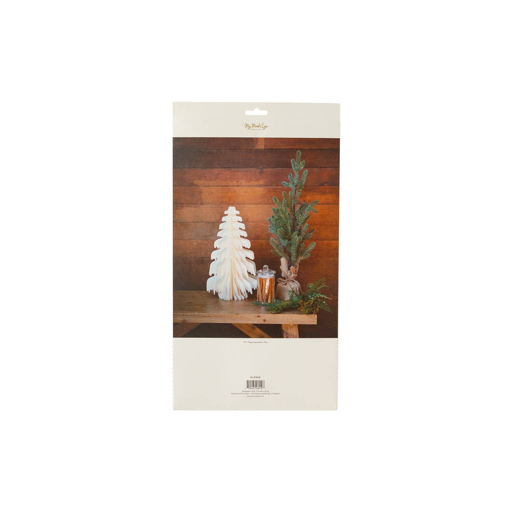 My Mind’s Eye - GLD908 - Golden Holiday Large Paper Tree Decor