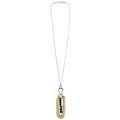 HomArt - Kona Brass Necklace - Lava Stones