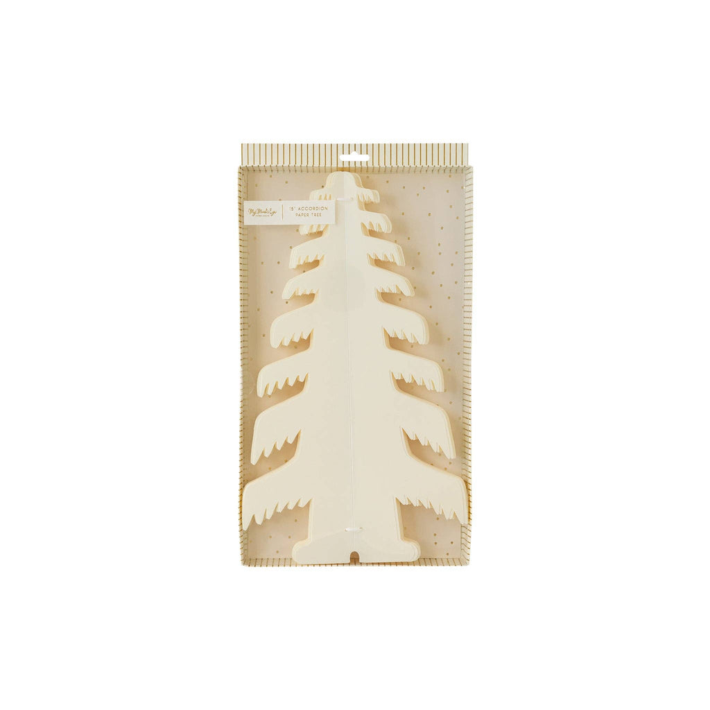 My Mind’s Eye - GLD908 - Golden Holiday Large Paper Tree Decor