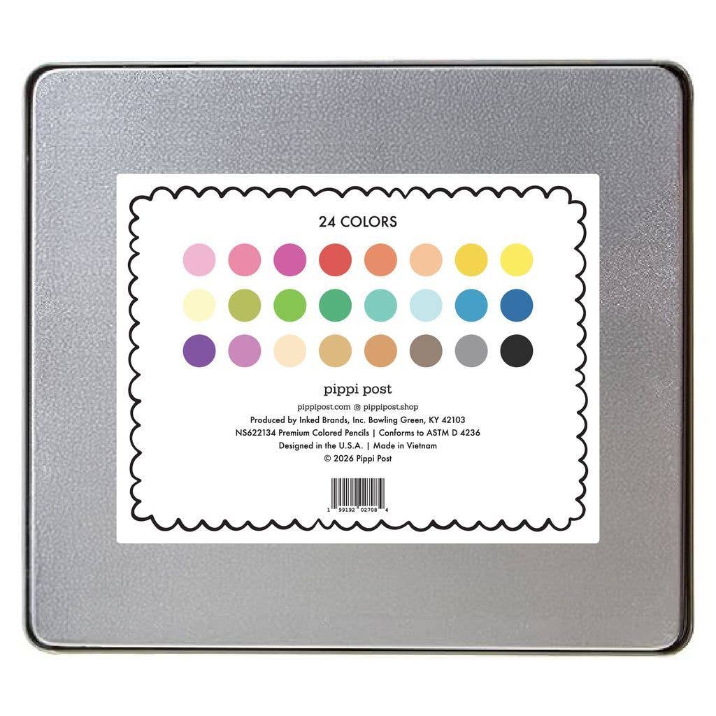Premium Colored Pencils Set by Pippi Post