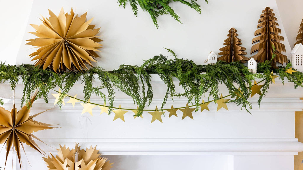 My Mind’s Eye - MEM1007 - Christmas Memories Medium Kraft Paper Tree Decor