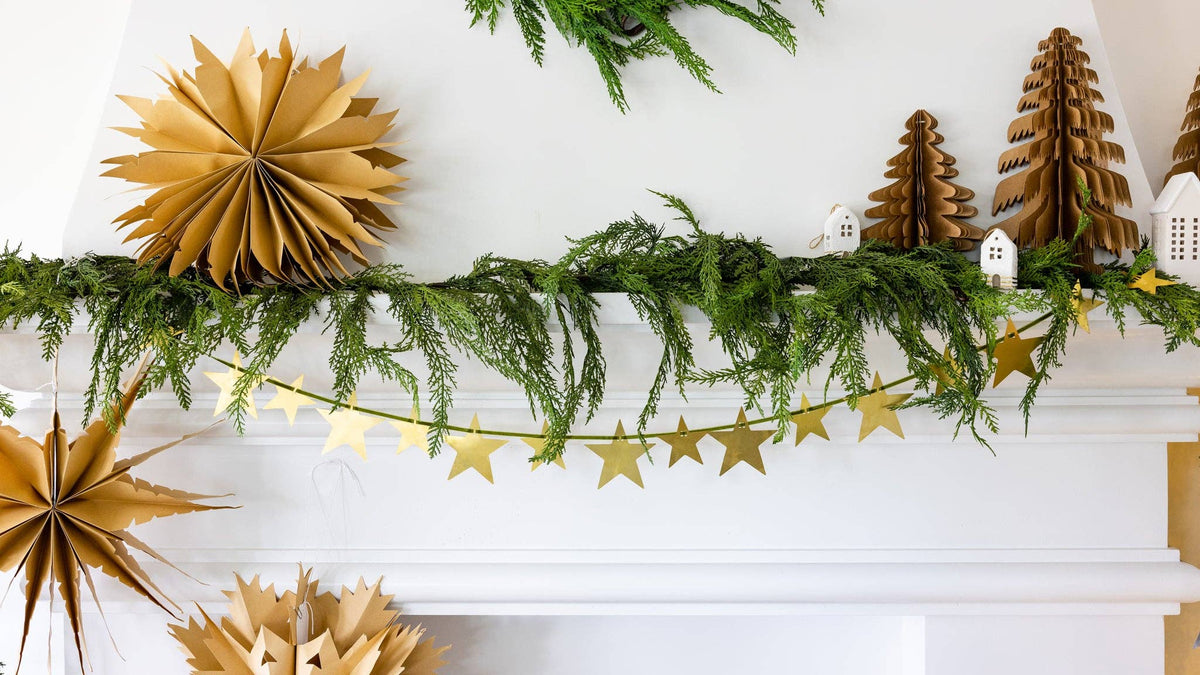 My Mind’s Eye - MEM1007 - Christmas Memories Medium Kraft Paper Tree Decor