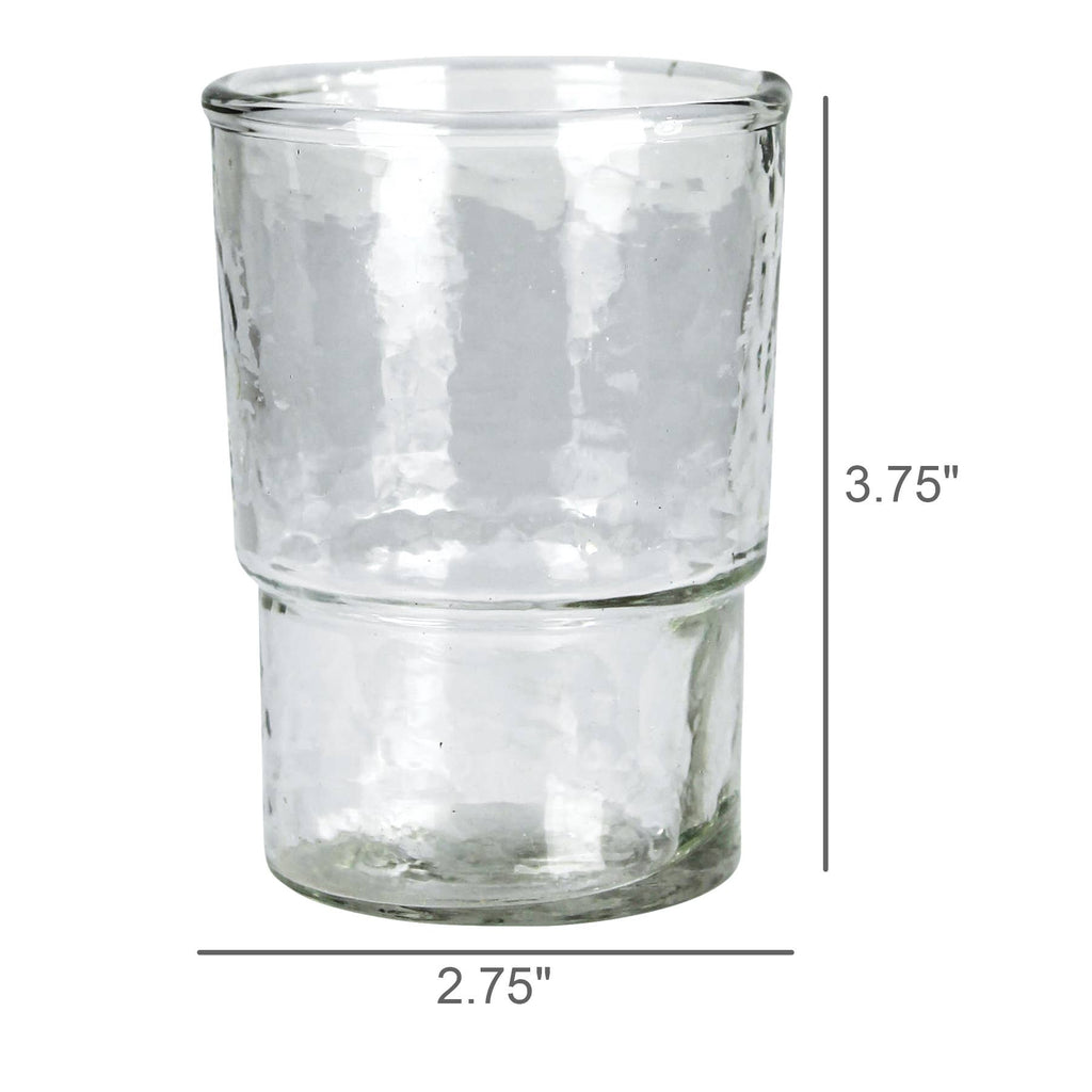 HomArt - Santiago Cup, Glass.  6 oz capacity