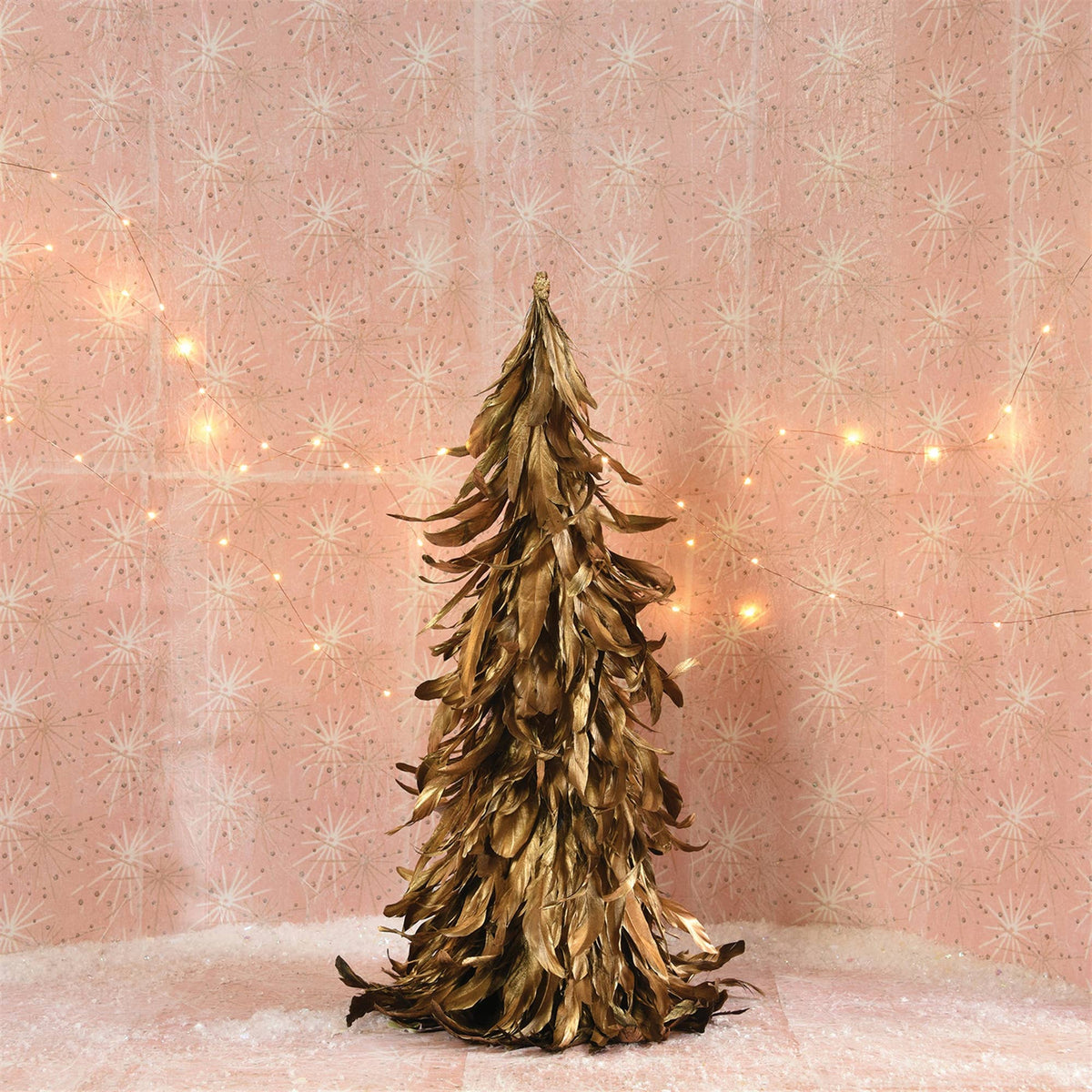 HomArt - Feather Tree - Lrg - Gold Luster