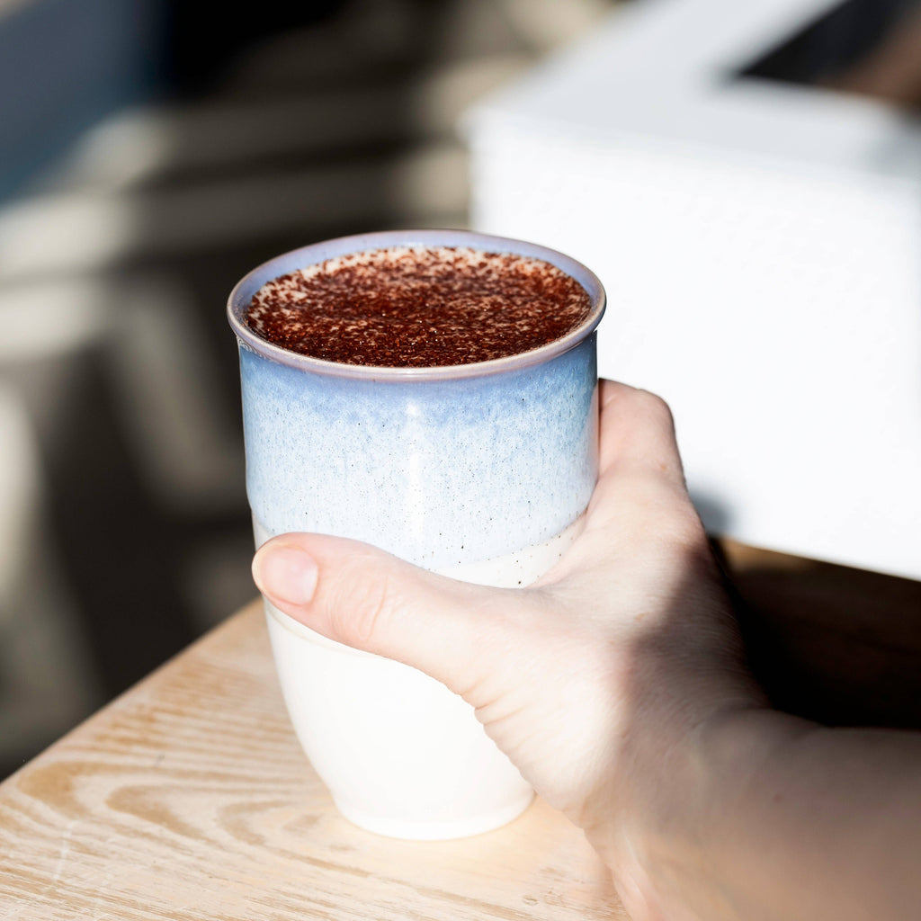 Nova Ceramics Travel Mugs - Cove Ceramic Travel Cup 12oz | Reusable Artisan Mug