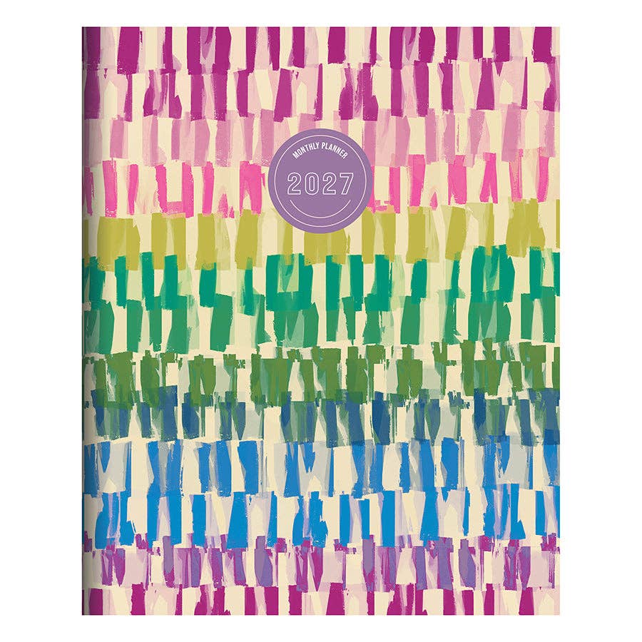 2027 Painted Medium Monthly Planner