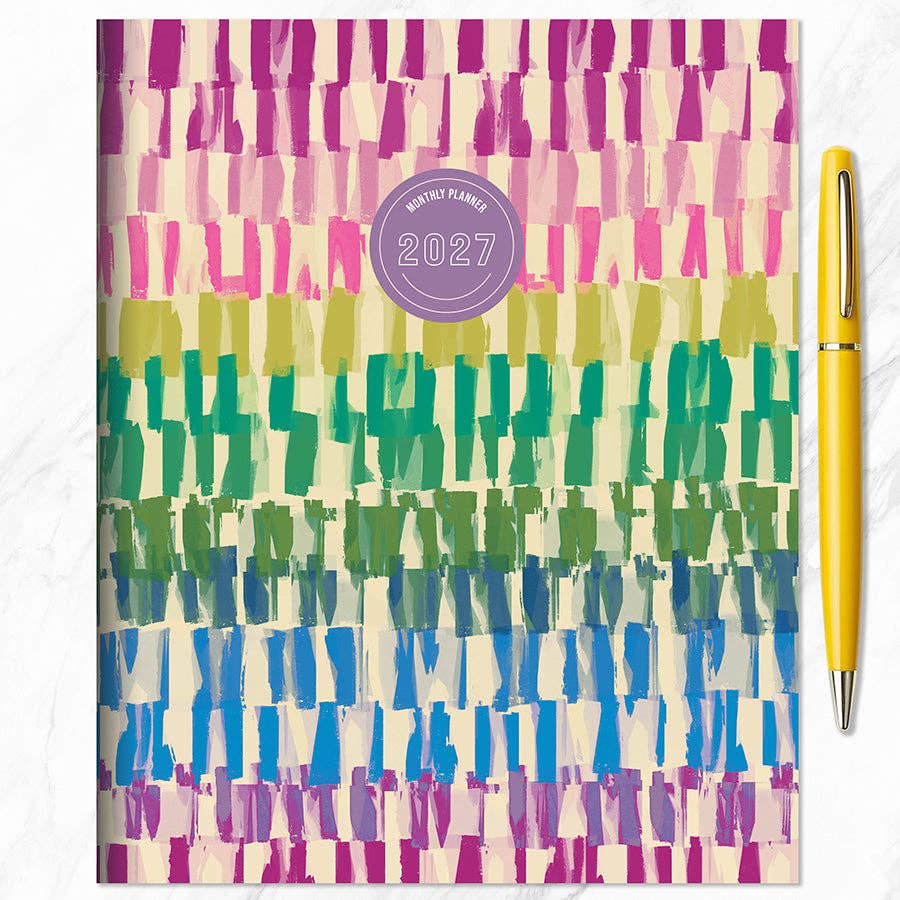 2027 Painted Medium Monthly Planner
