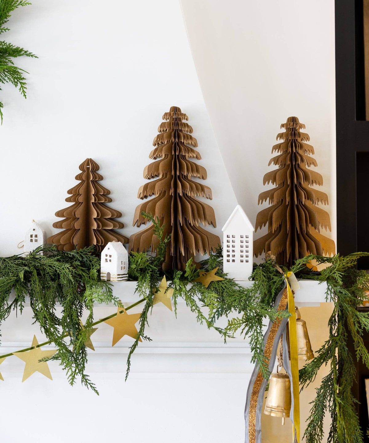 My Mind’s Eye - MEM1007 - Christmas Memories Medium Kraft Paper Tree Decor