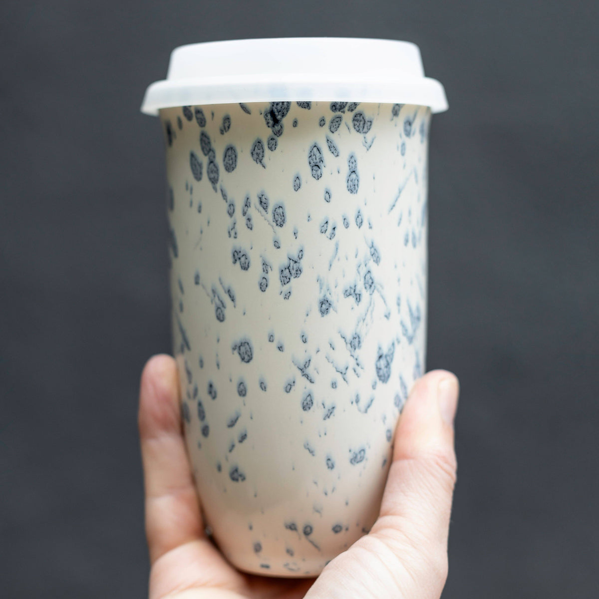 Nova Ceramics Travel Mugs - Orchid Ceramic Travel Mug – 16oz, Halloween or Holidays
