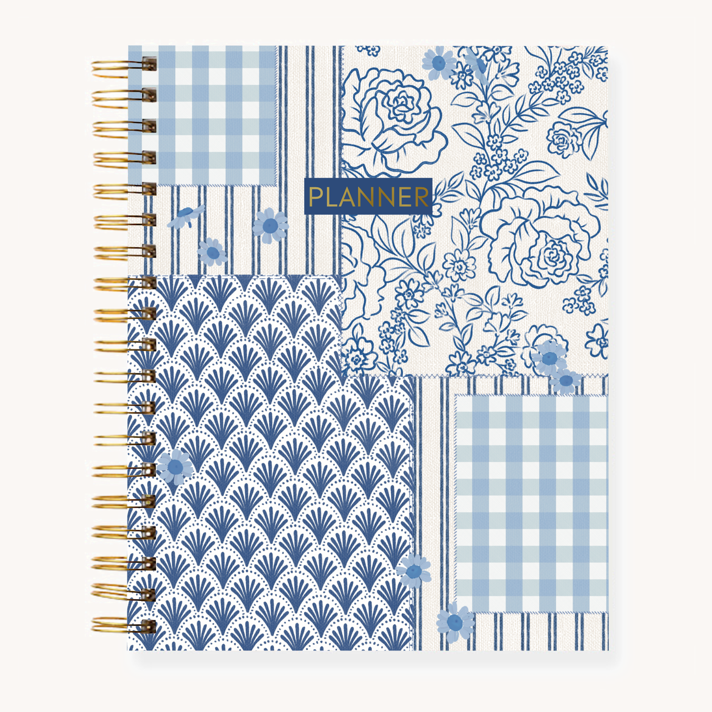 Floral Undated Planner
