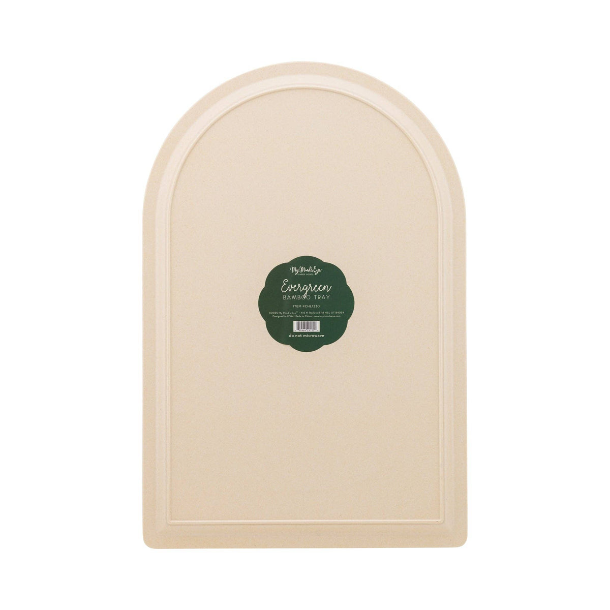My Mind’s Eye - CHL1230 - Christmas Tree Bamboo Tray