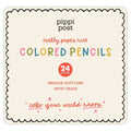 Premium Colored Pencils Set by Pippi Post