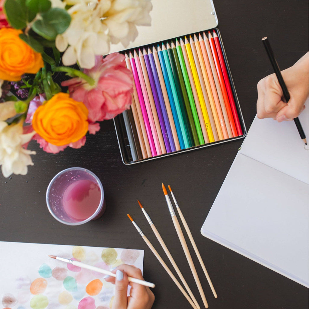 Premium Colored Pencils Set by Pippi Post
