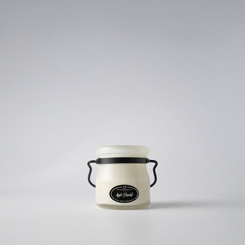 Milkhouse Candle Company - 5 oz Cream Jar Candle: Apple Strudel