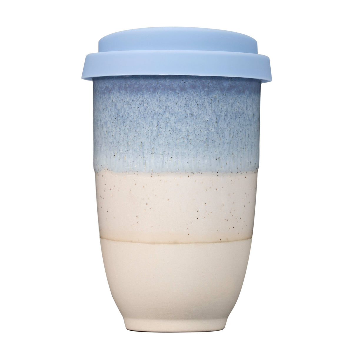 Nova Ceramics Travel Mugs - Cove Ceramic Travel Cup 12oz | Reusable Artisan Mug