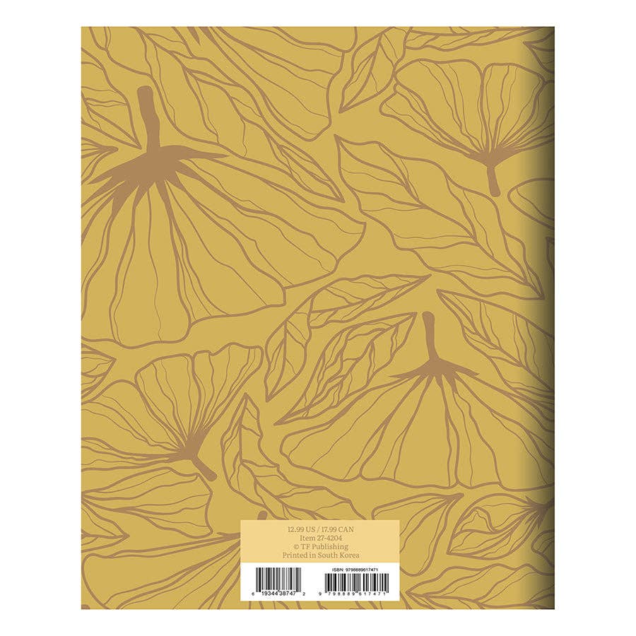 2027 Goldenrod Medium Monthly Planner