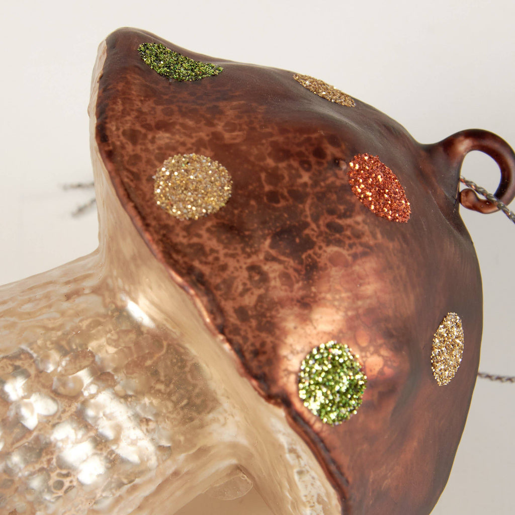 Primitives by Kathy - Glass Toadstool Ornament