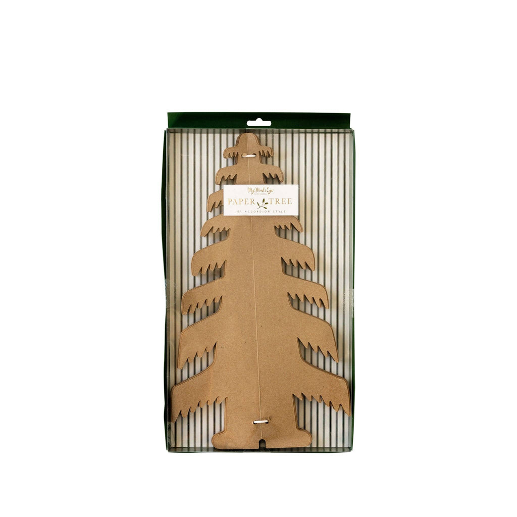 My Mind’s Eye - MEM1008 - Christmas Memories Large Kraft Paper Tree Decor