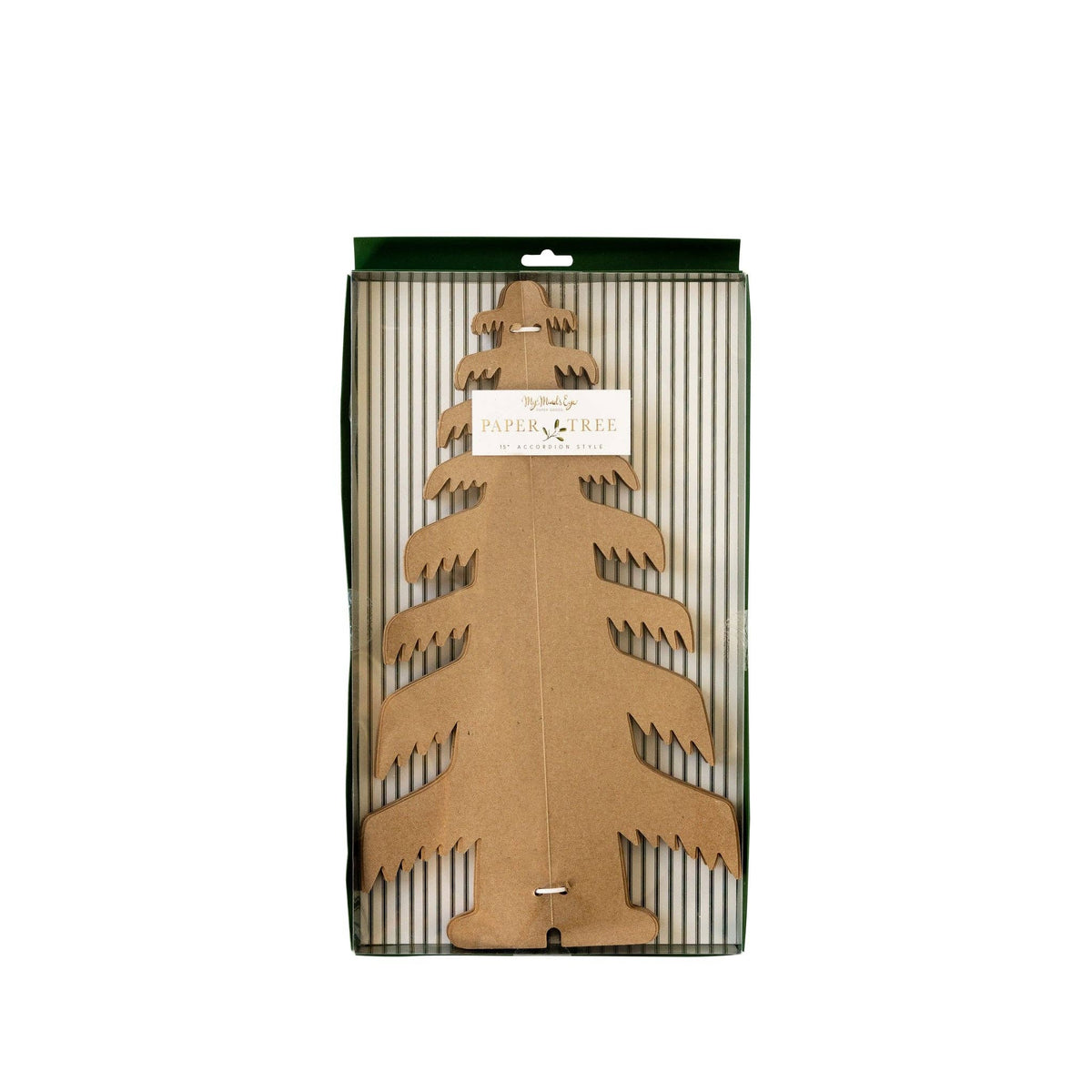 My Mind’s Eye - MEM1008 - Christmas Memories Large Kraft Paper Tree Decor