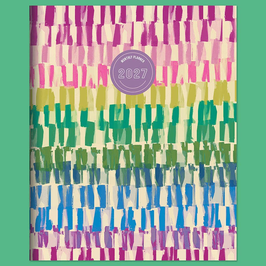2027 Painted Medium Monthly Planner