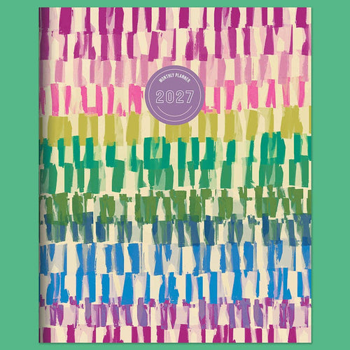 2027 Painted Medium Monthly Planner