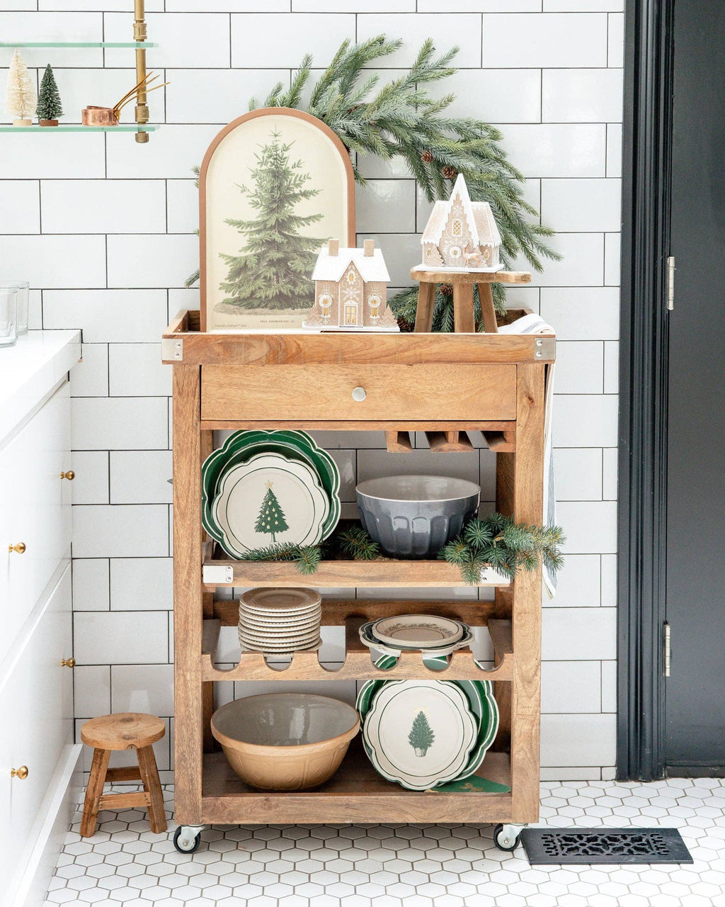 My Mind’s Eye - CHL1230 - Christmas Tree Bamboo Tray