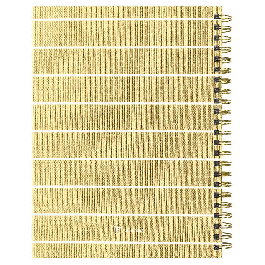 July 2026 - June 2027 Yellow Linen Weekly Monthly Planner