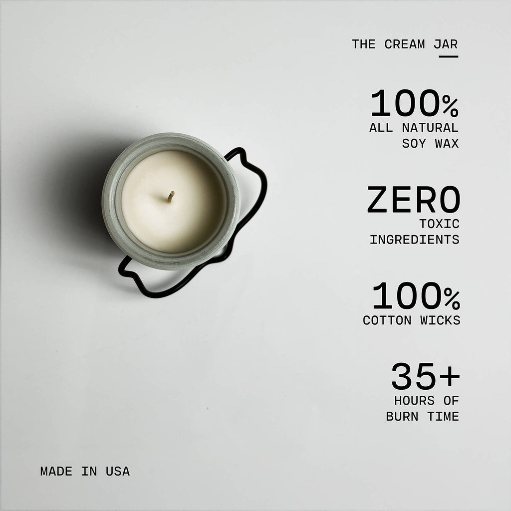 Milkhouse Candle Company - 5 oz Cream Jar Candle: Apple Strudel