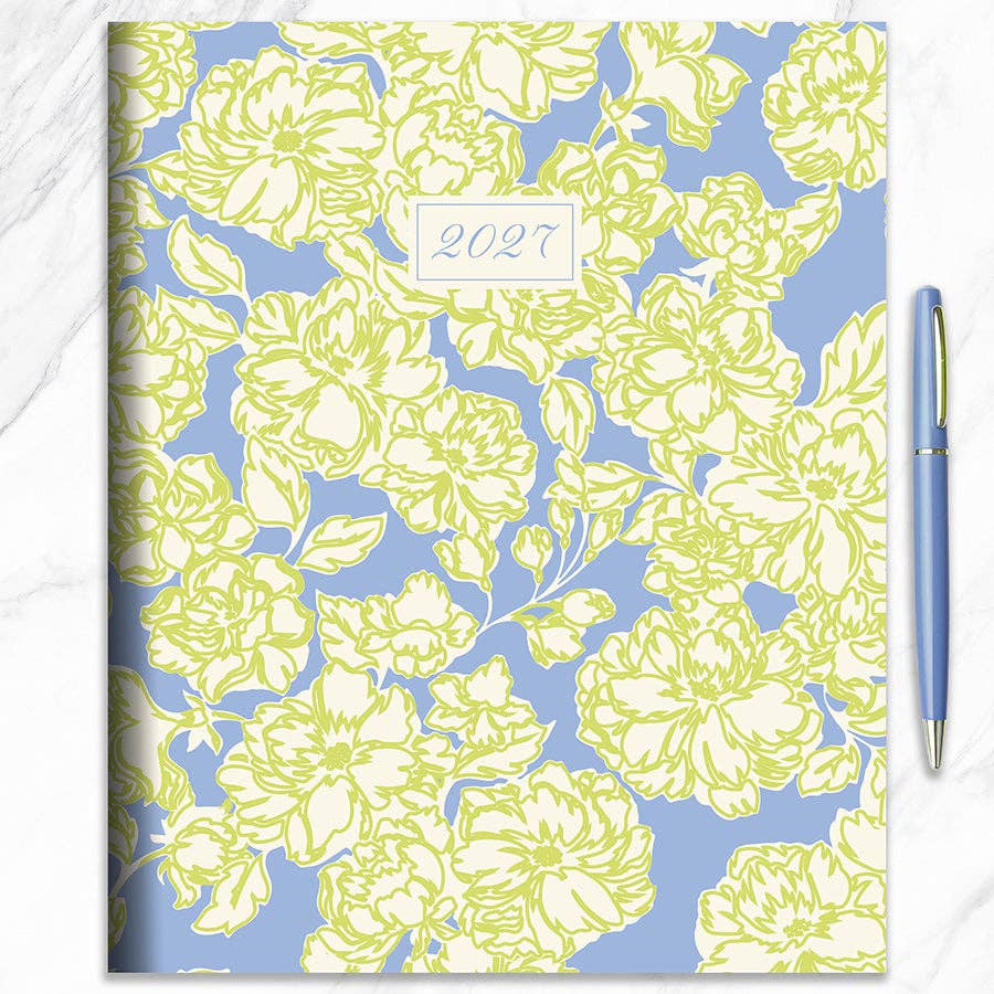 2027 Freshest Flowers Large Monthly Planner