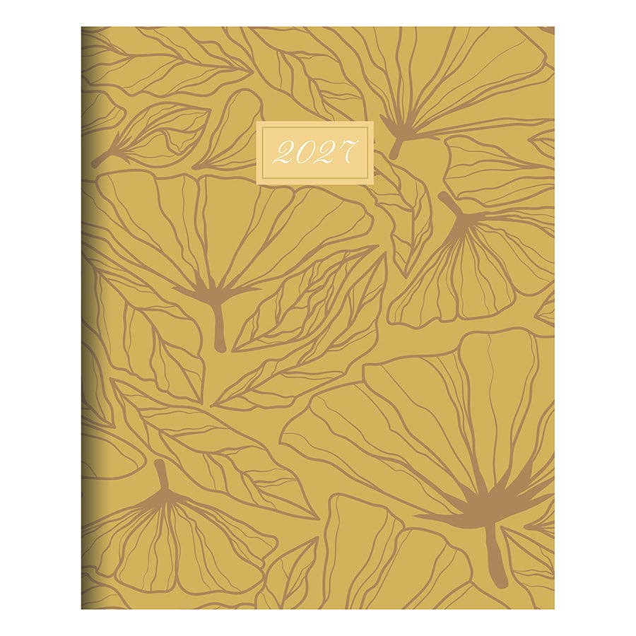 2027 Goldenrod Medium Monthly Planner