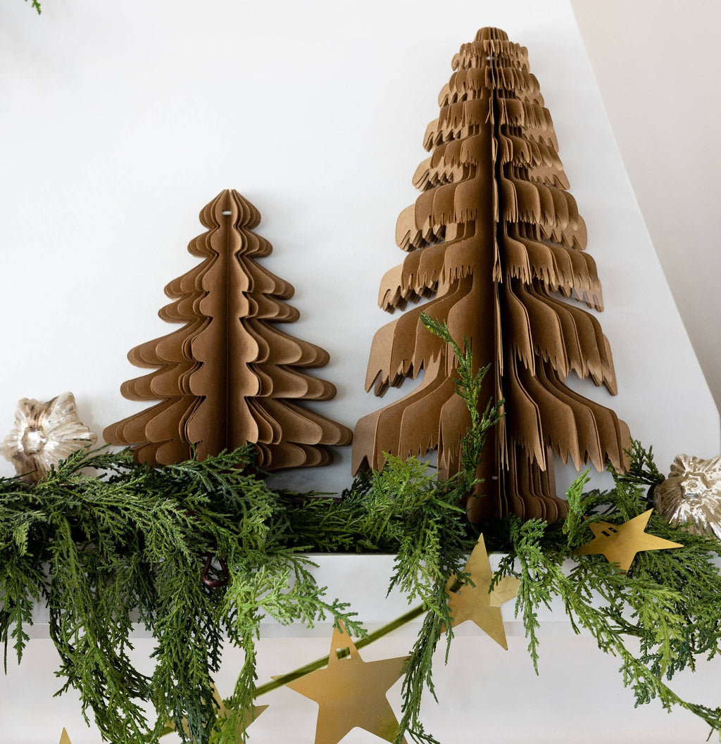 My Mind’s Eye - MEM1008 - Christmas Memories Large Kraft Paper Tree Decor
